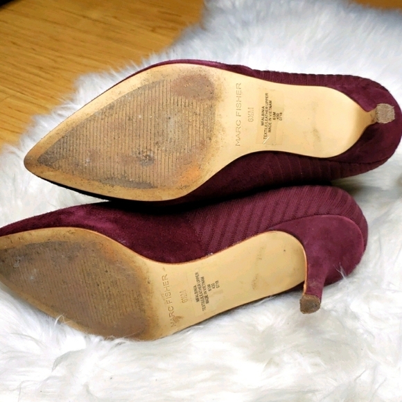 Marc Fisher Albinia Sock Boot burgundy - Picture 11 of 13
